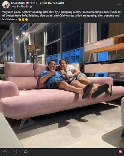 Facebook customer review