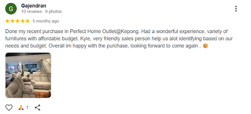 Google customer review