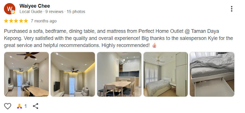Google customer review