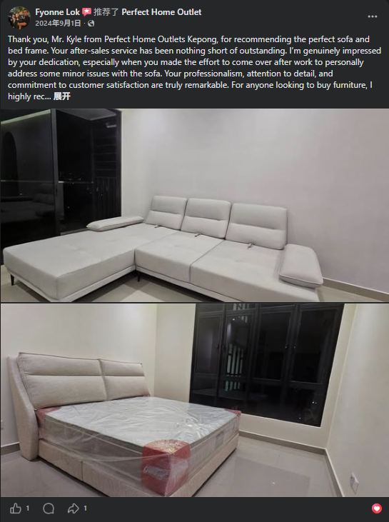 Facebook customer review