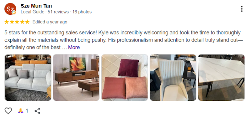 Google customer review